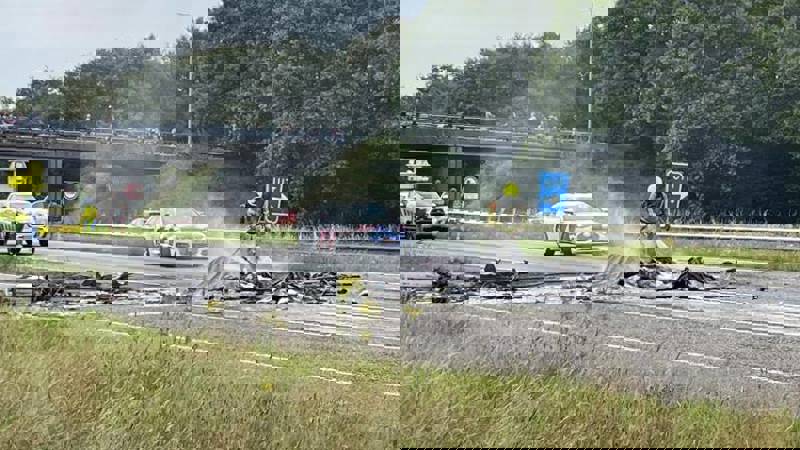 Neergestort vliegtuig A58