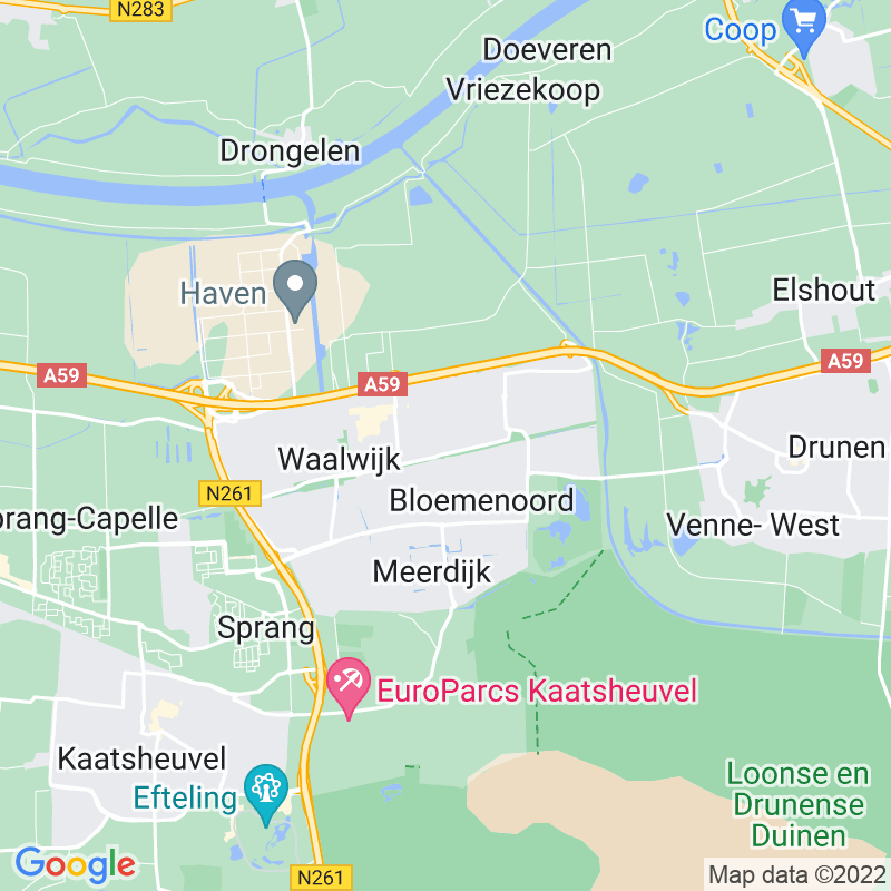 Bekijk de locatie via Google Maps