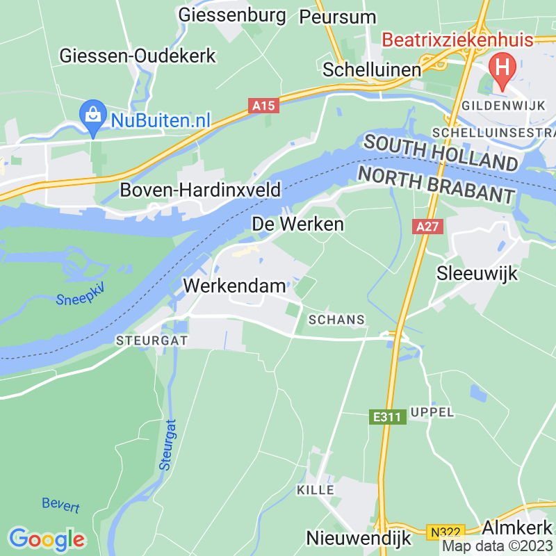 Bekijk de locatie via Google Maps