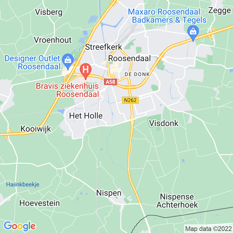 Bekijk de locatie via Google Maps