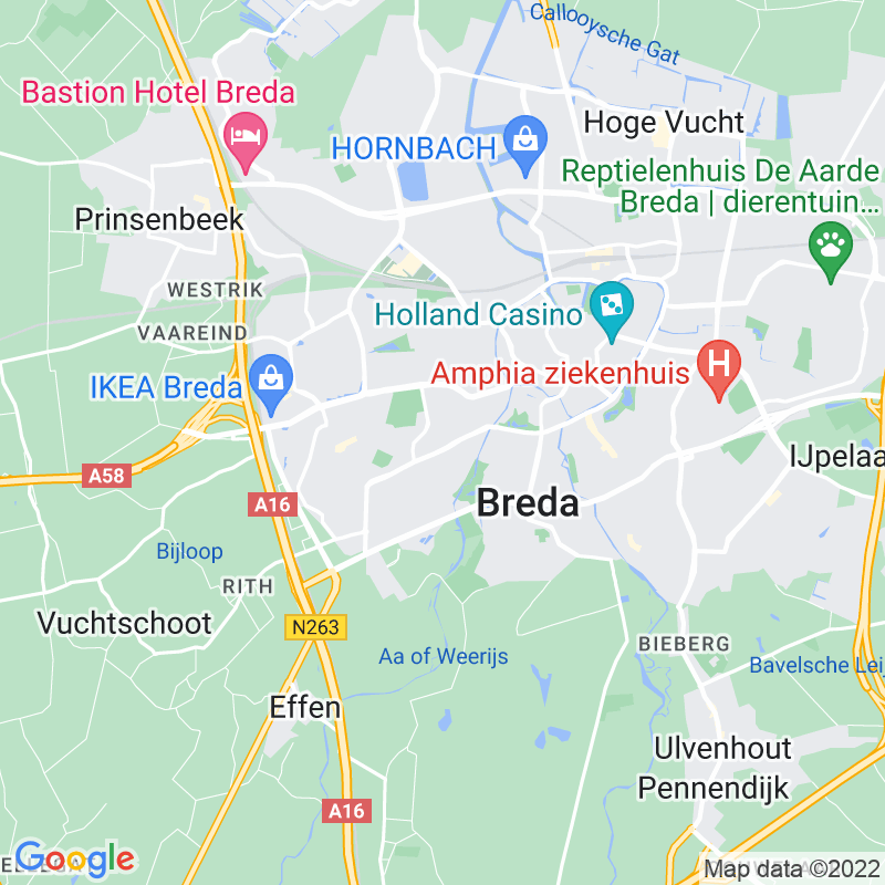 Bekijk de locatie via Google Maps