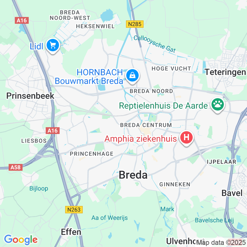 Bekijk de locatie via Google Maps