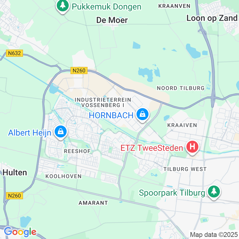 Bekijk de locatie via Google Maps