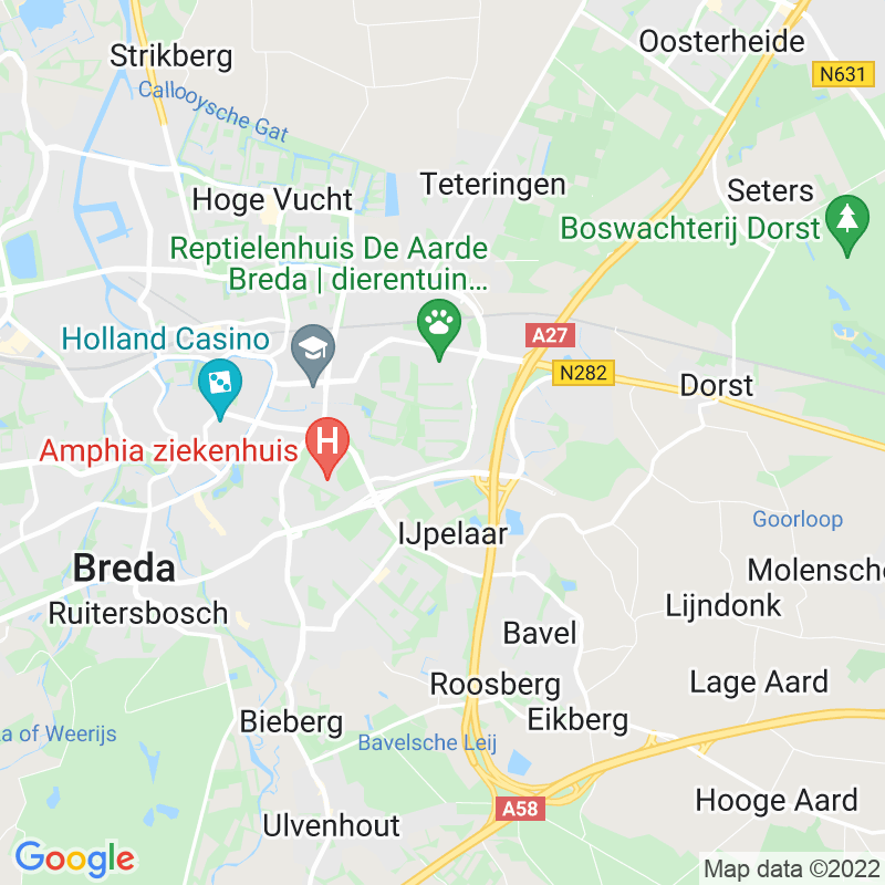 Bekijk de locatie via Google Maps