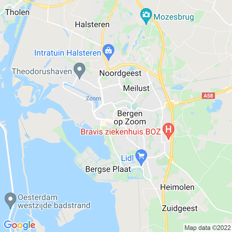 Bekijk de locatie via Google Maps