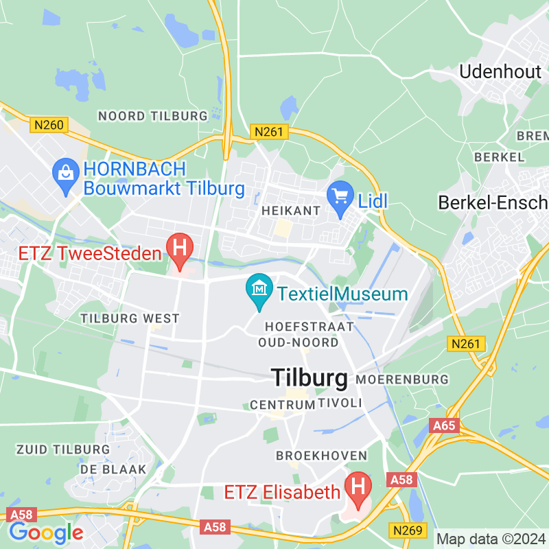 Bekijk de locatie via Google Maps
