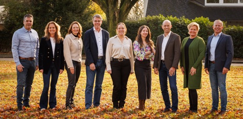 Groepsfoto managementteam 