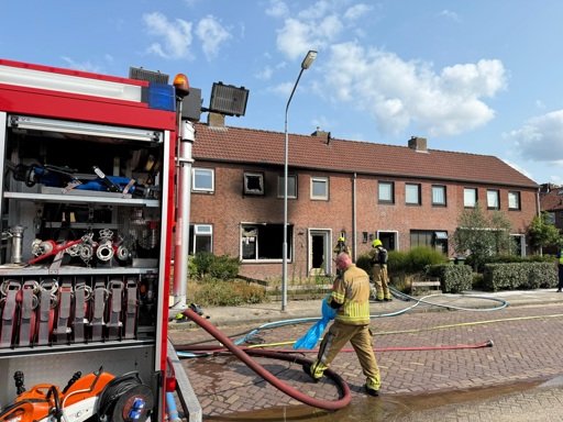 Woningbrand Klundert onder controle
